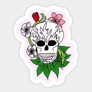 Sugar Skull - Spring Sticker